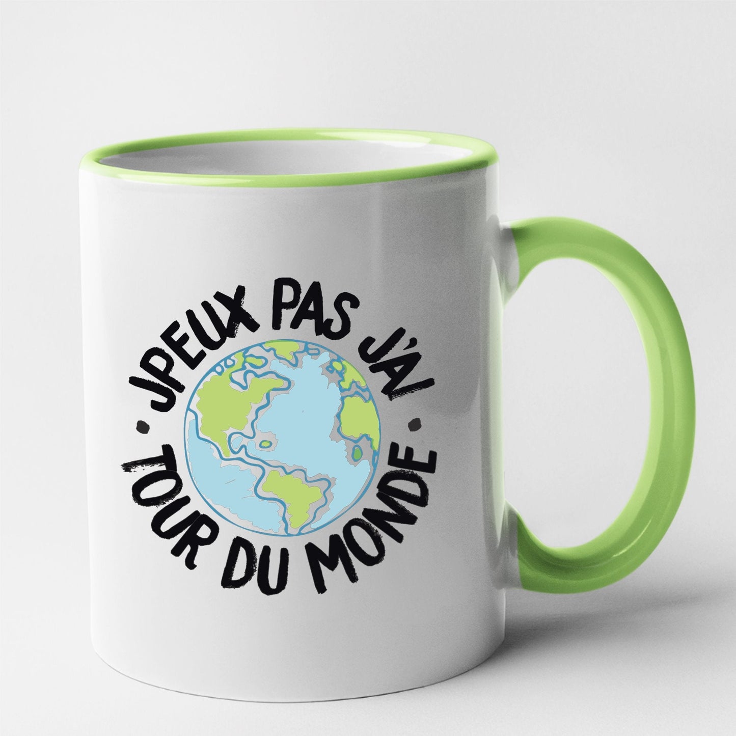 Mug J'peux pas j'ai tour du monde