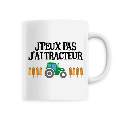 Mug J'peux pas j'ai tracteur