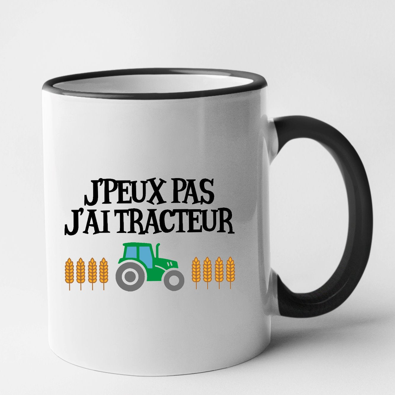 Mug J'peux pas j'ai tracteur