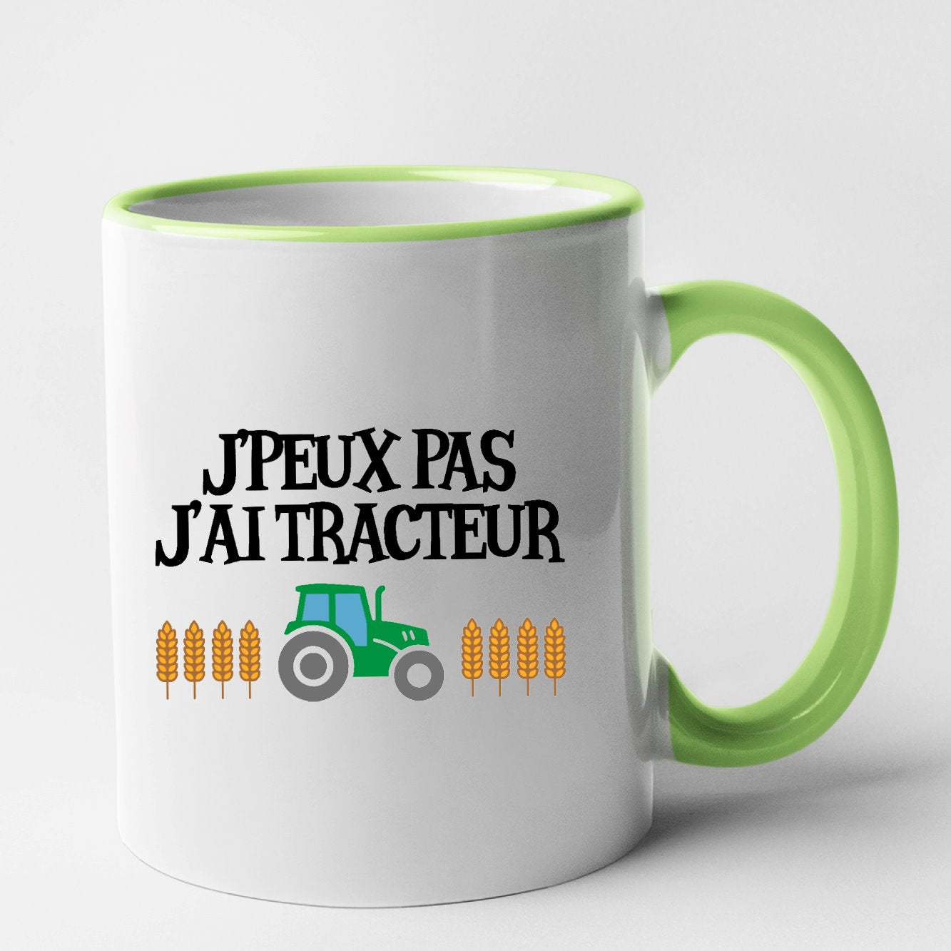 Mug J'peux pas j'ai tracteur