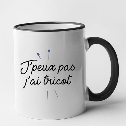 Mug J'peux pas j'ai tricot