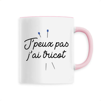 Mug J'peux pas j'ai tricot