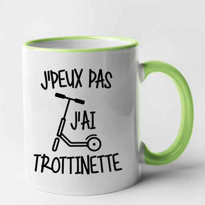 Mug J'peux pas j'ai trottinette