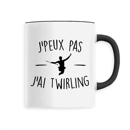 Mug J'peux pas j'ai twirling