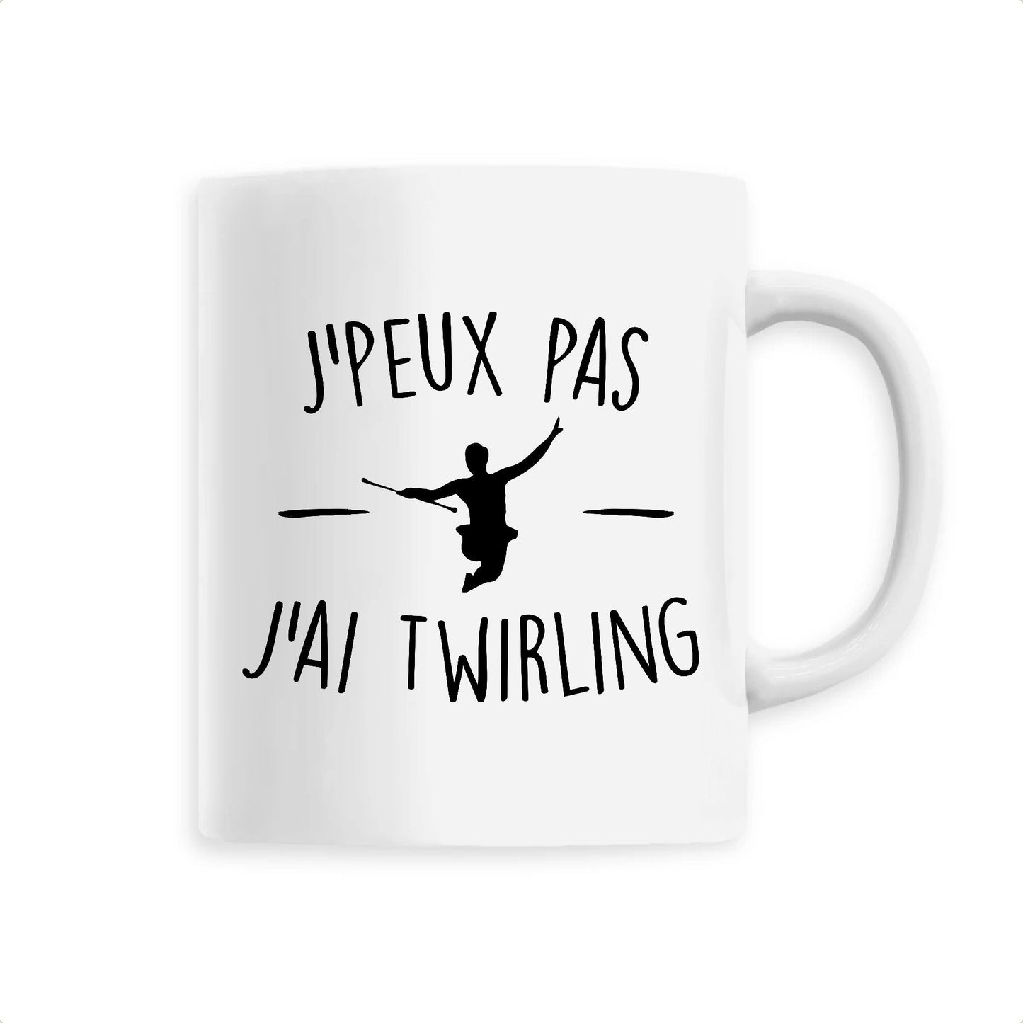 Mug J'peux pas j'ai twirling