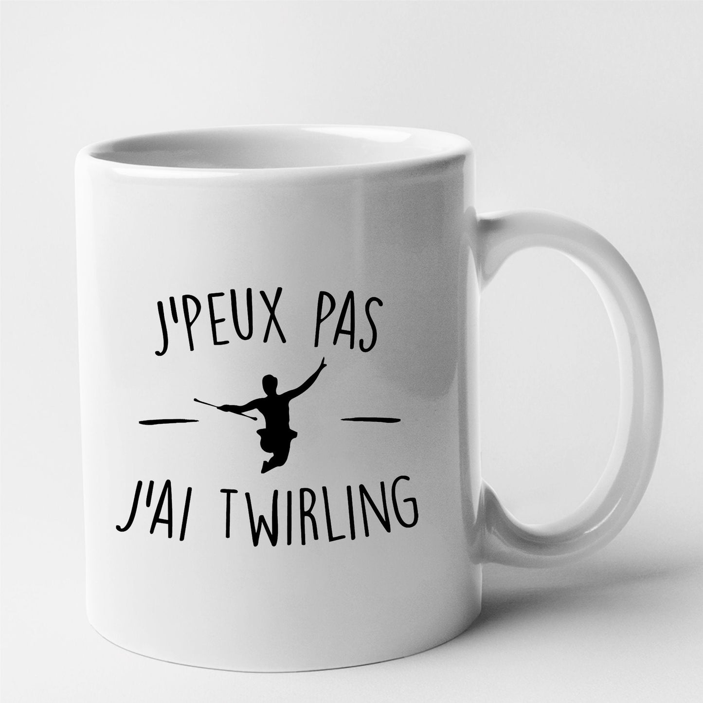 Mug J'peux pas j'ai twirling