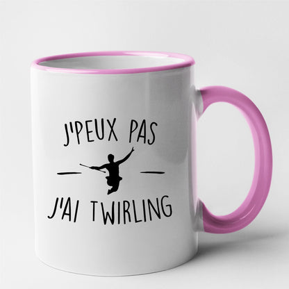 Mug J'peux pas j'ai twirling