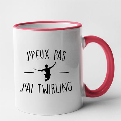 Mug J'peux pas j'ai twirling