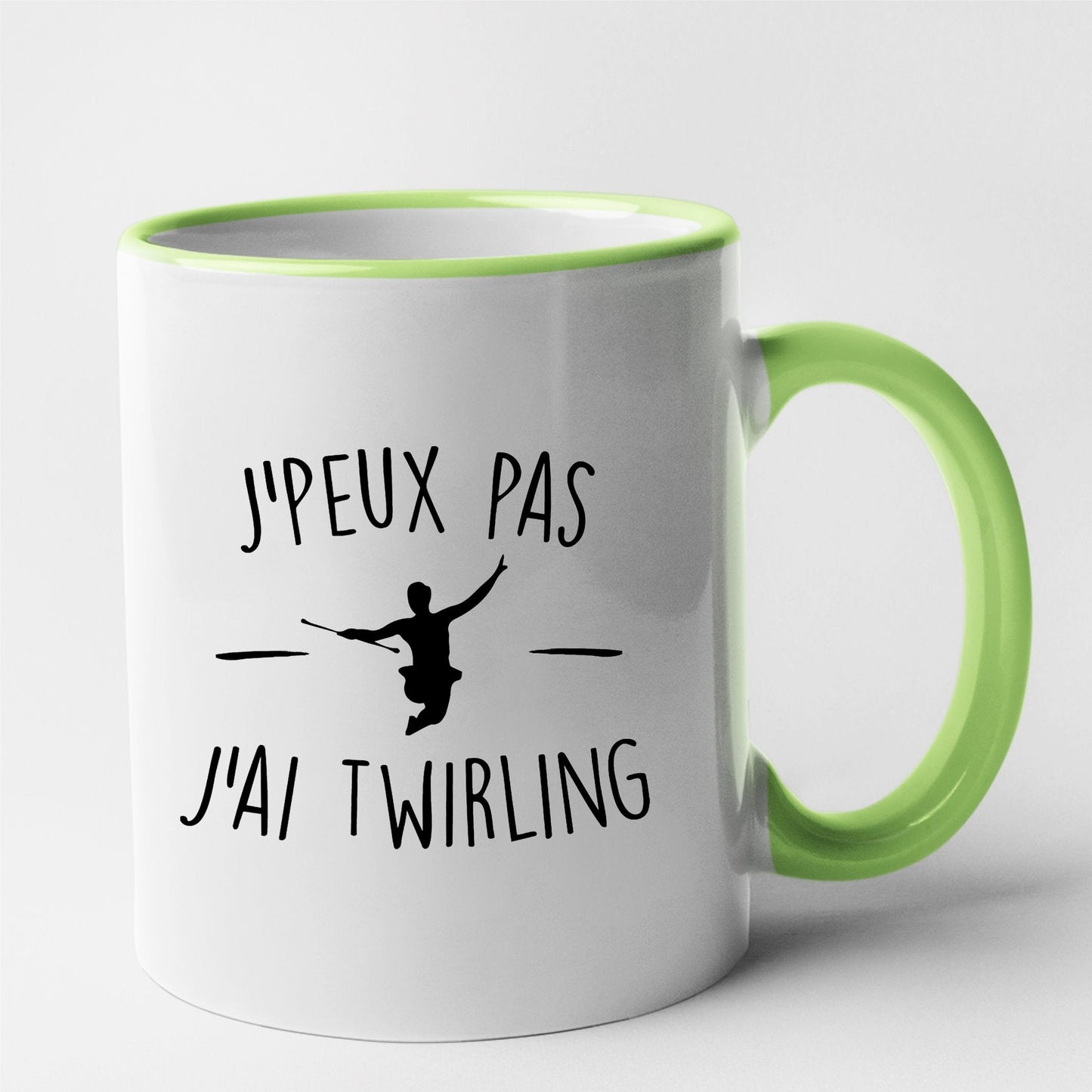 Mug J'peux pas j'ai twirling