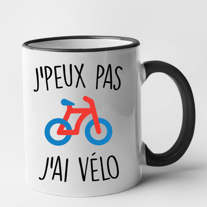 Mug J'peux pas j'ai vélo