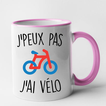 Mug J'peux pas j'ai vélo