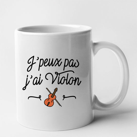 Mug J'peux pas j'ai violon