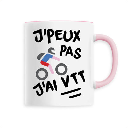 Mug J'peux pas j'ai VTT