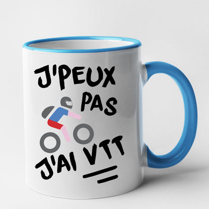 Mug J'peux pas j'ai VTT