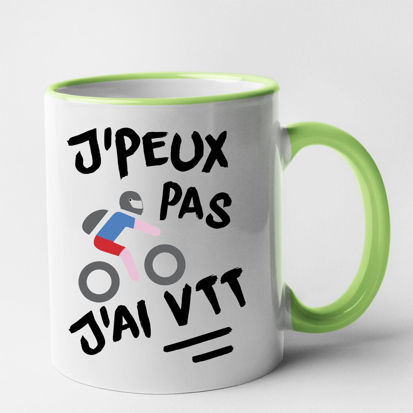 Mug J'peux pas j'ai VTT