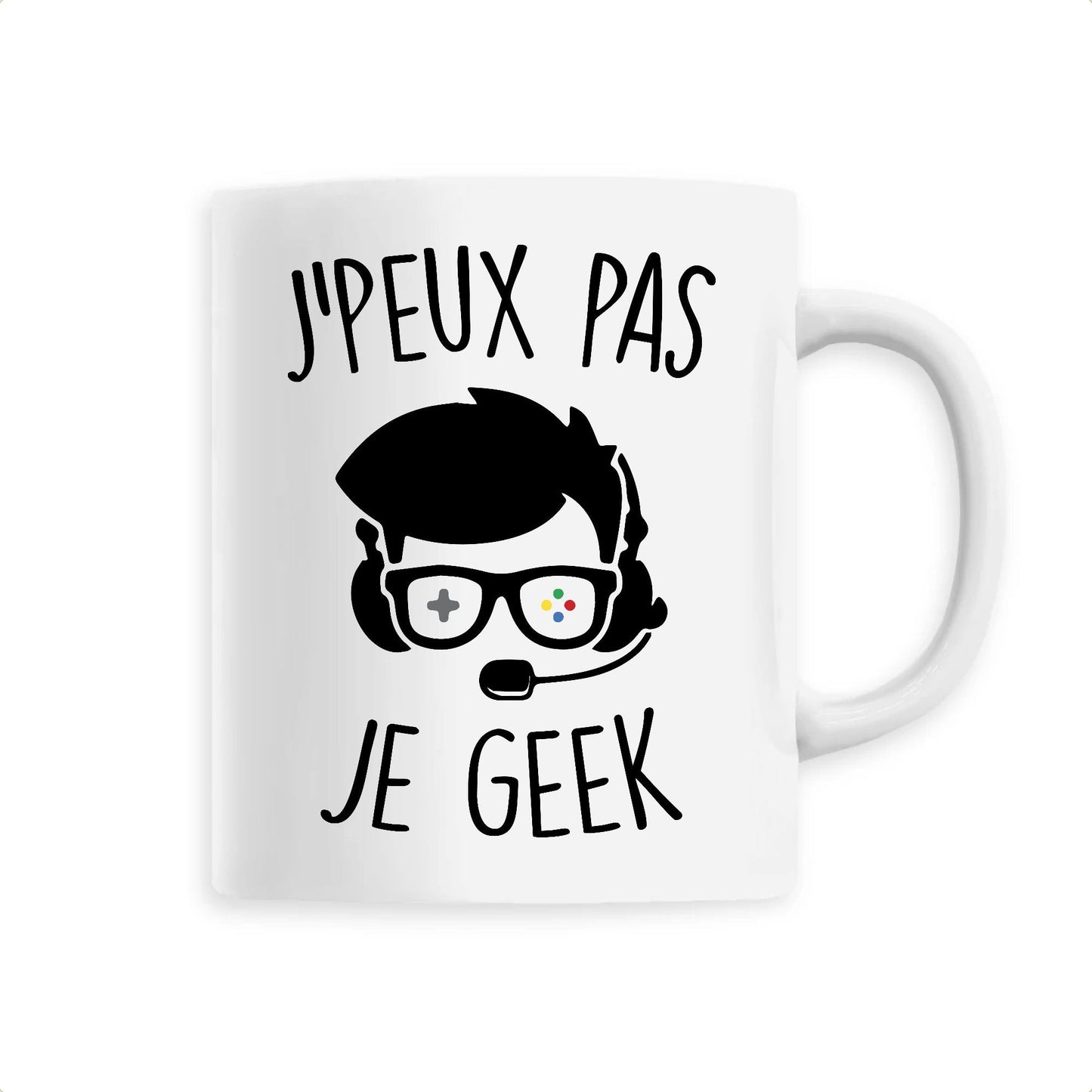 Mug J'peux pas je geek