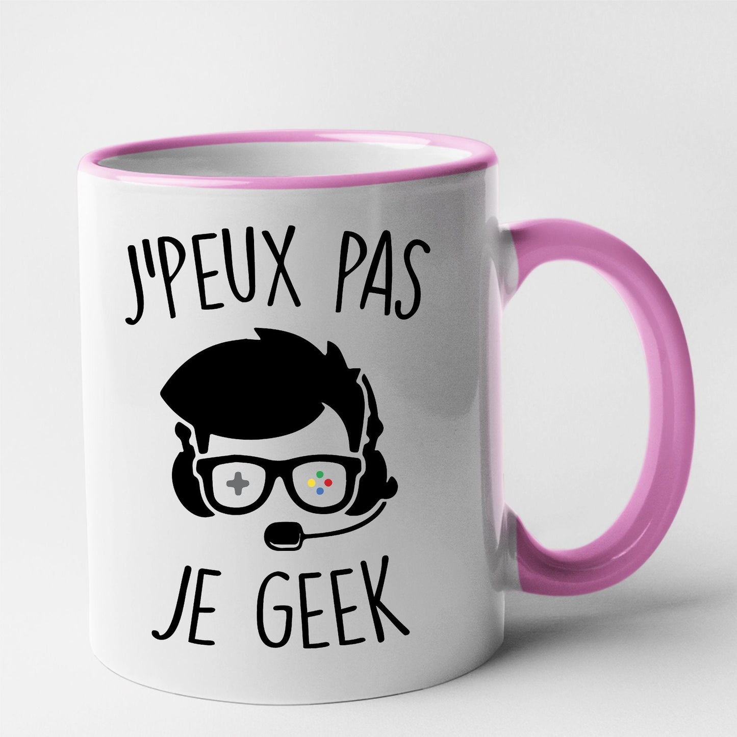 Mug J'peux pas je geek