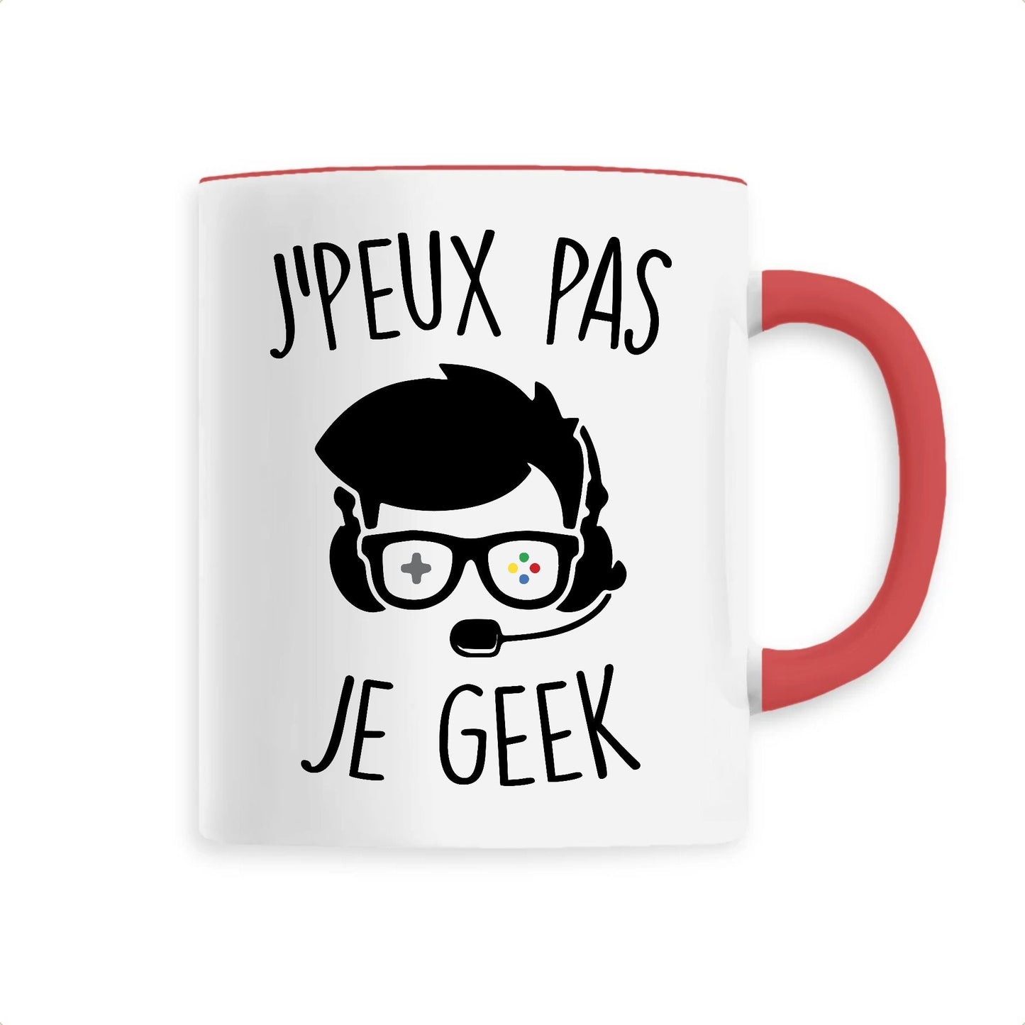 Mug J'peux pas je geek