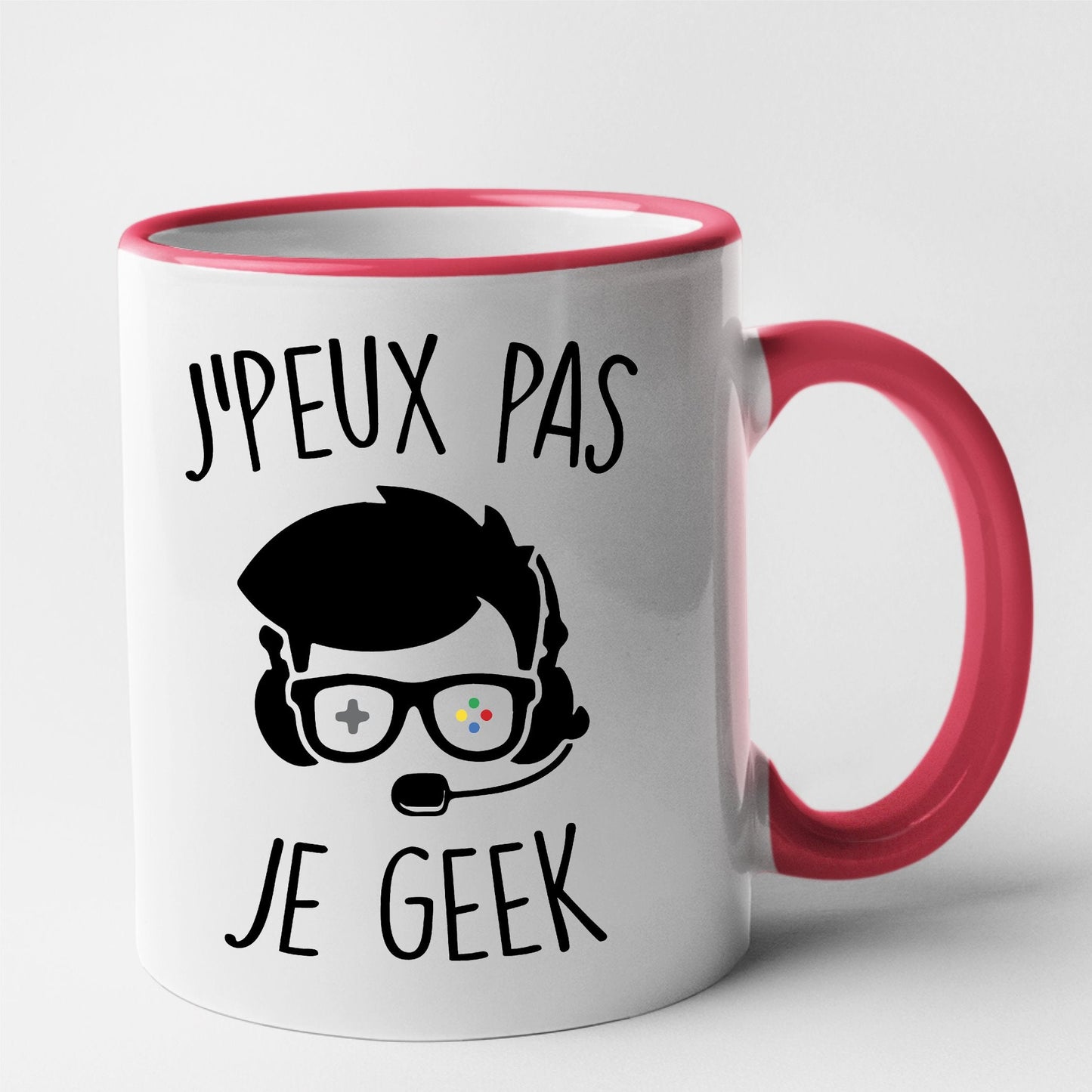 Mug J'peux pas je geek