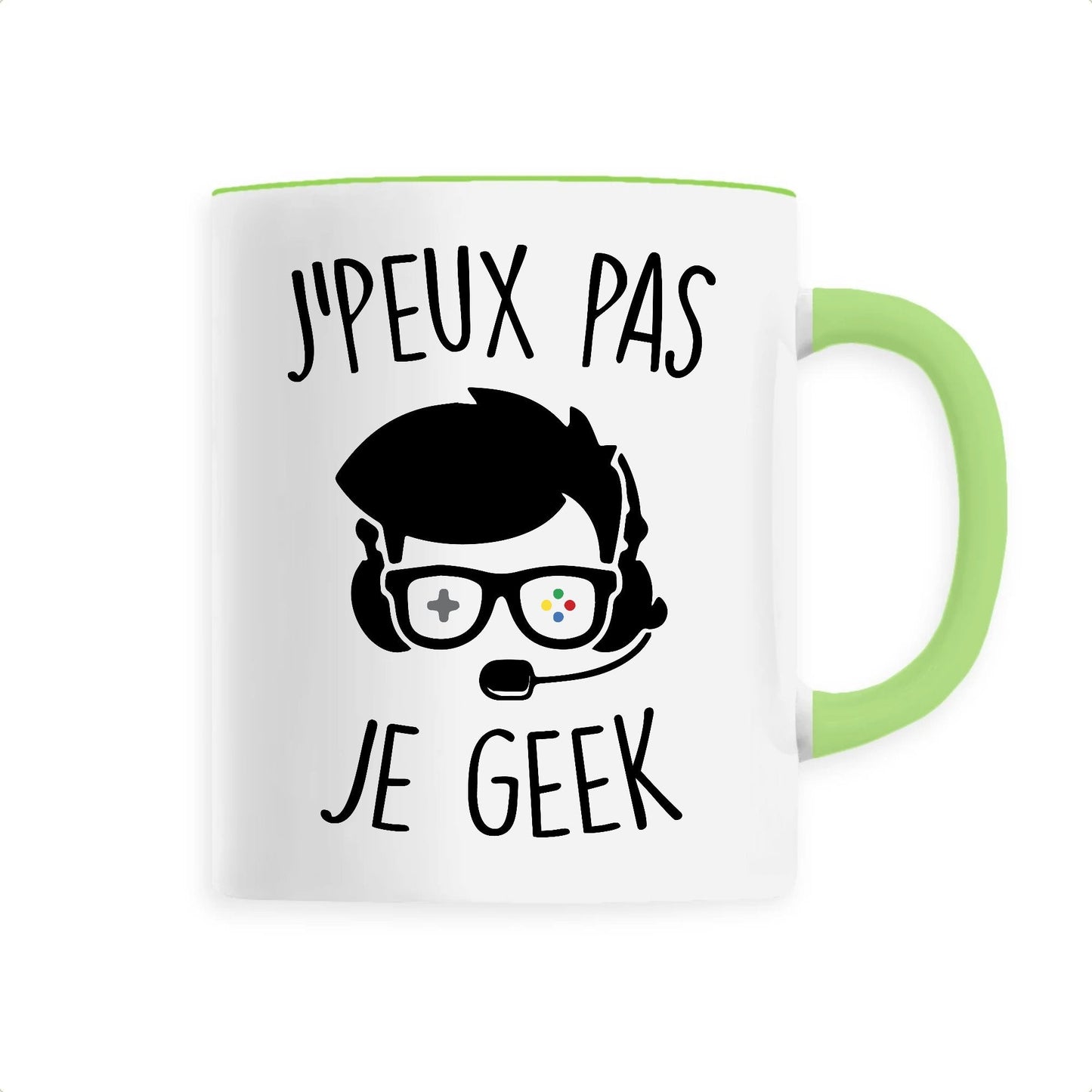 Mug J'peux pas je geek