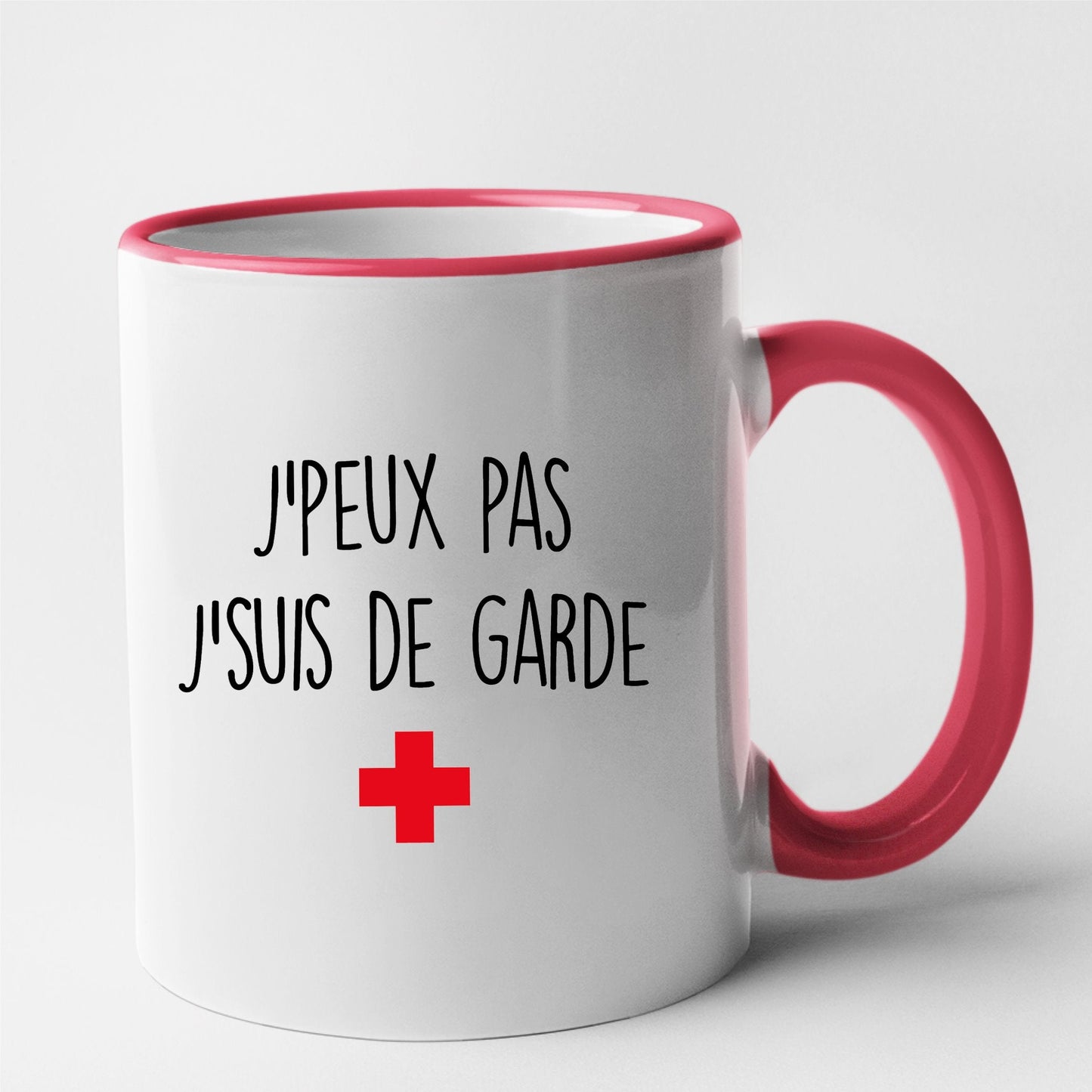 Mug J'peux pas j'suis de garde