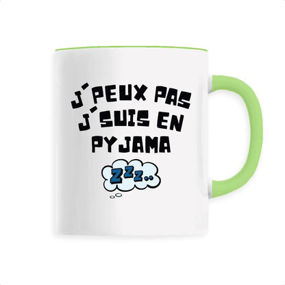 Mug J'peux pas j'suis en pyjama