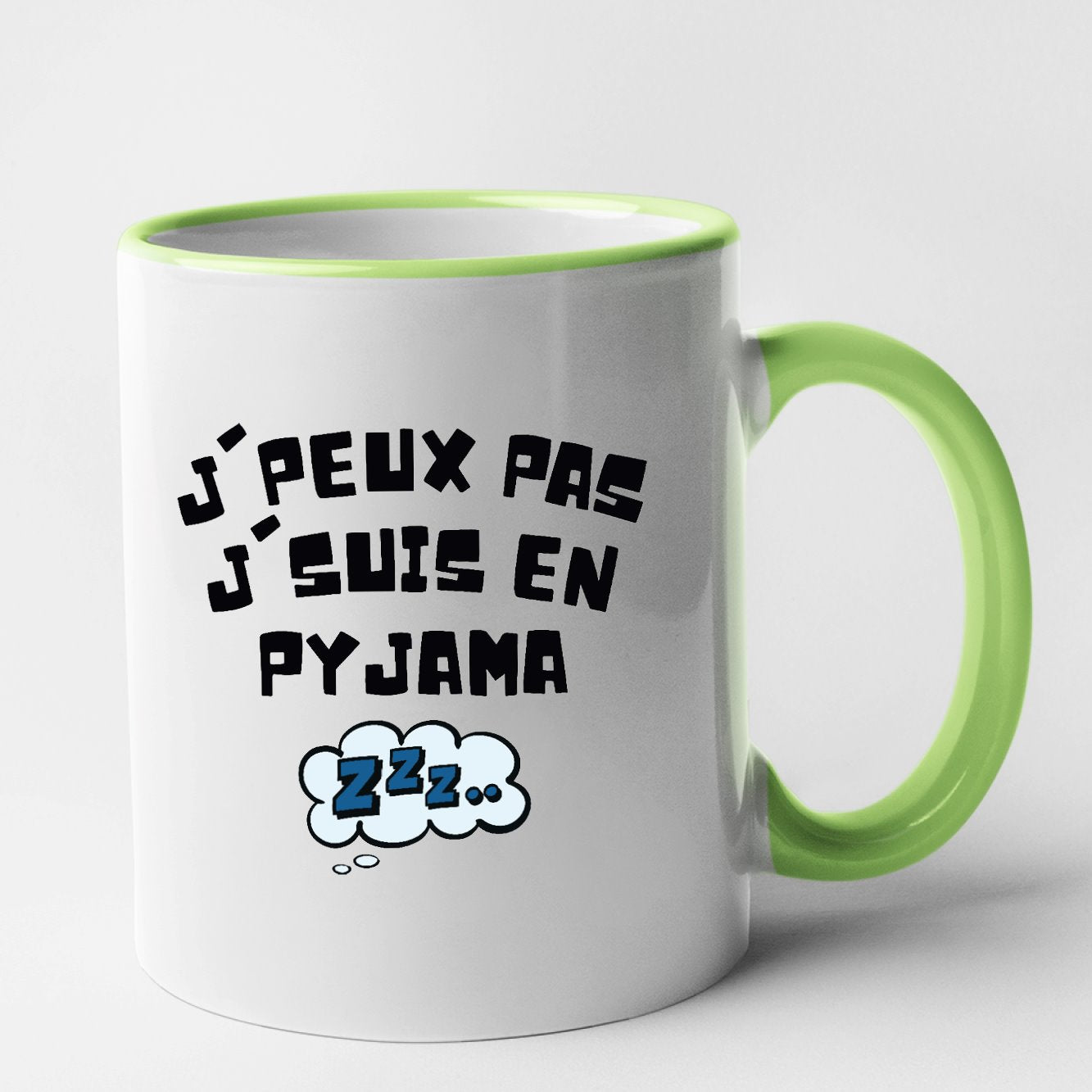 Mug J'peux pas j'suis en pyjama