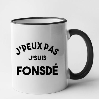 Mug J'peux pas j'suis fonsdé