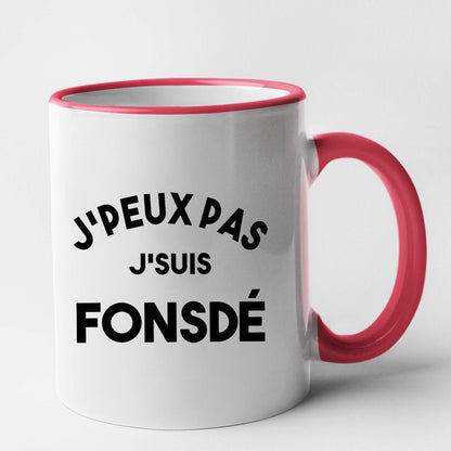 Mug J'peux pas j'suis fonsdé