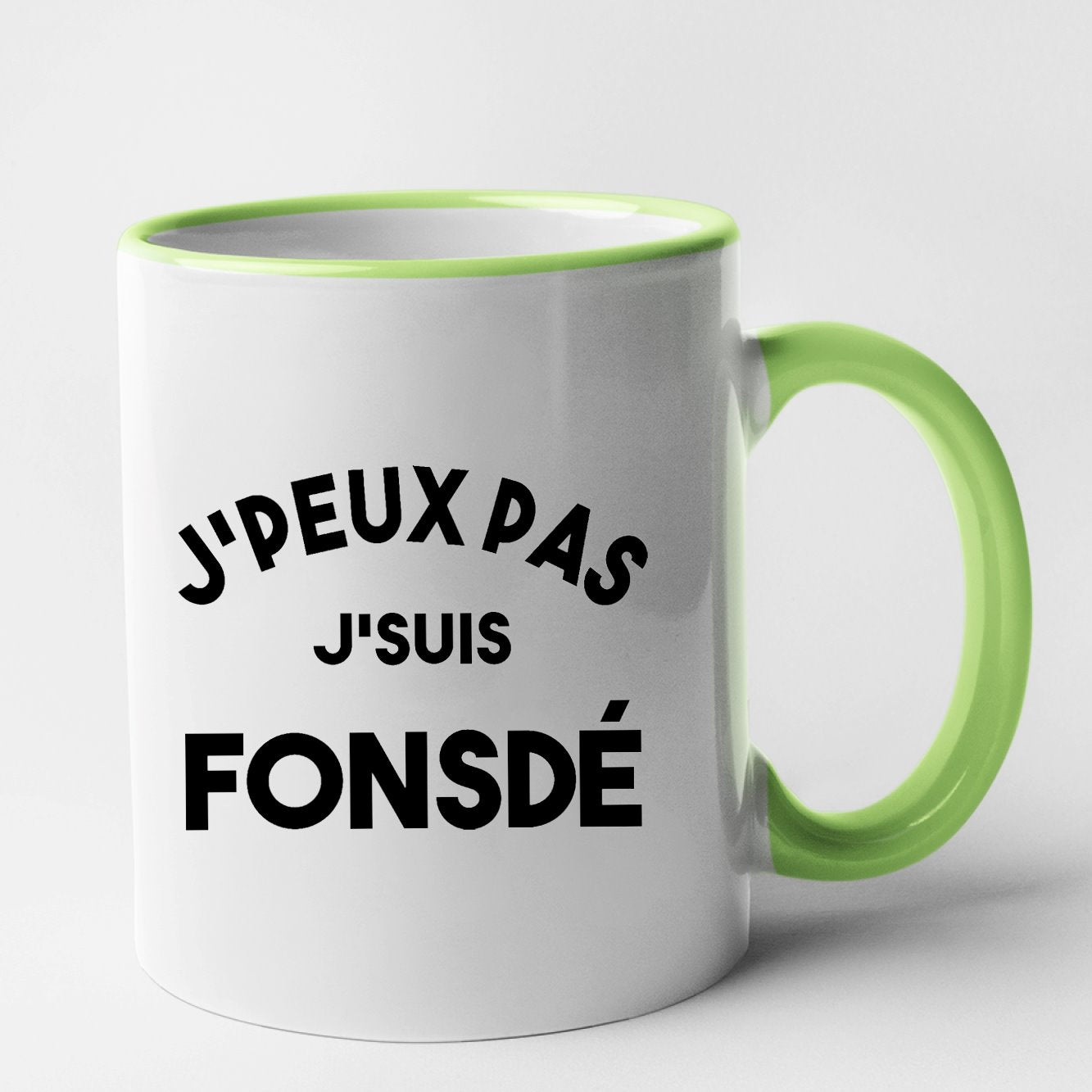 Mug J'peux pas j'suis fonsdé