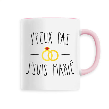 Mug J'peux pas j'suis marié