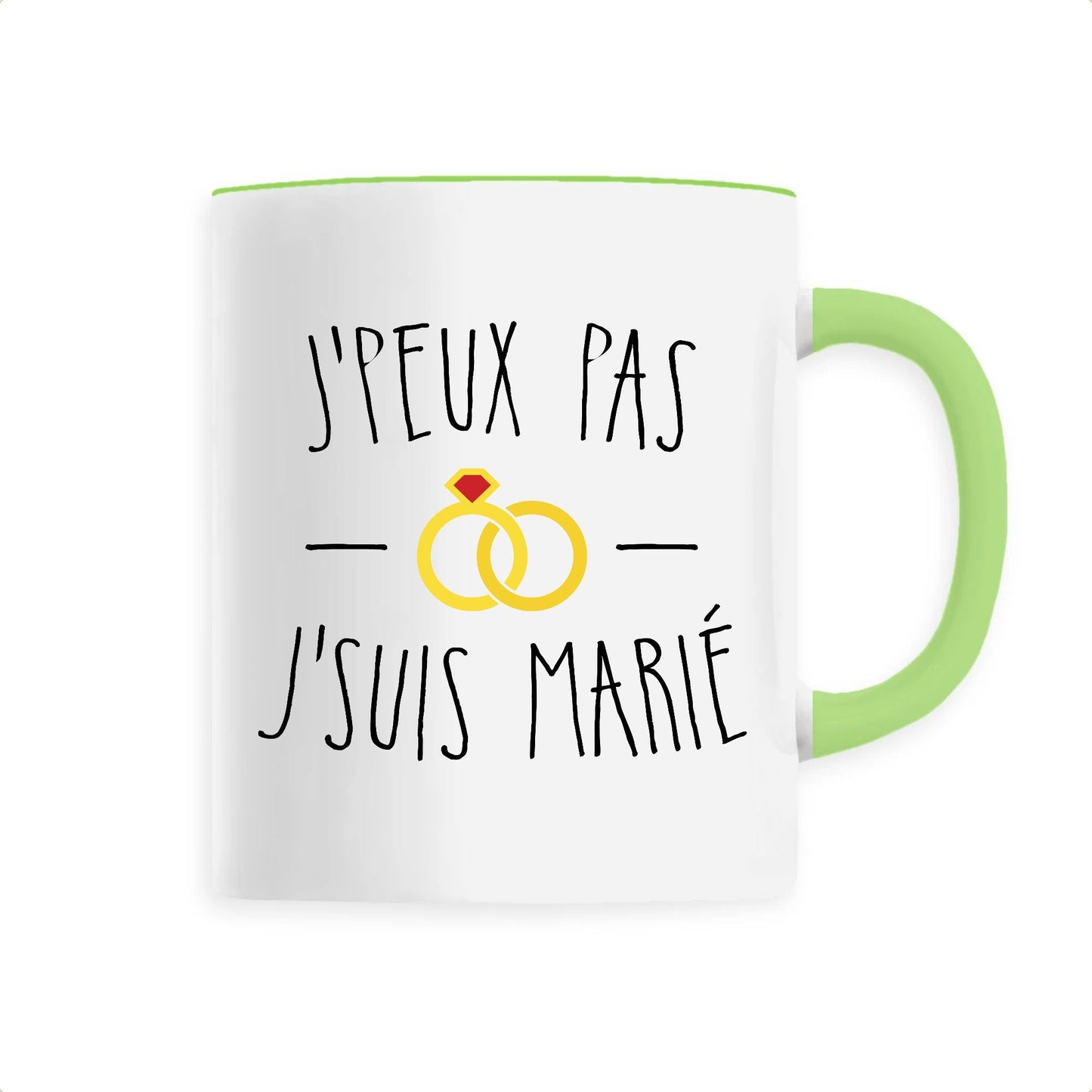 Mug J'peux pas j'suis marié