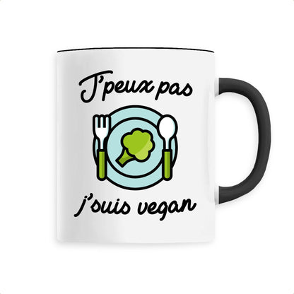 Mug J'peux pas j'suis vegan