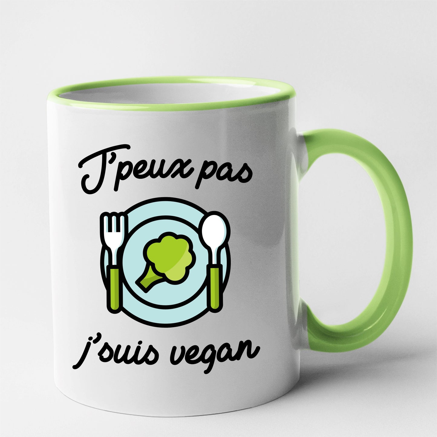 Mug J'peux pas j'suis vegan