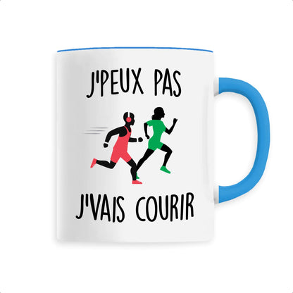 Mug J'peux pas j'vais courir