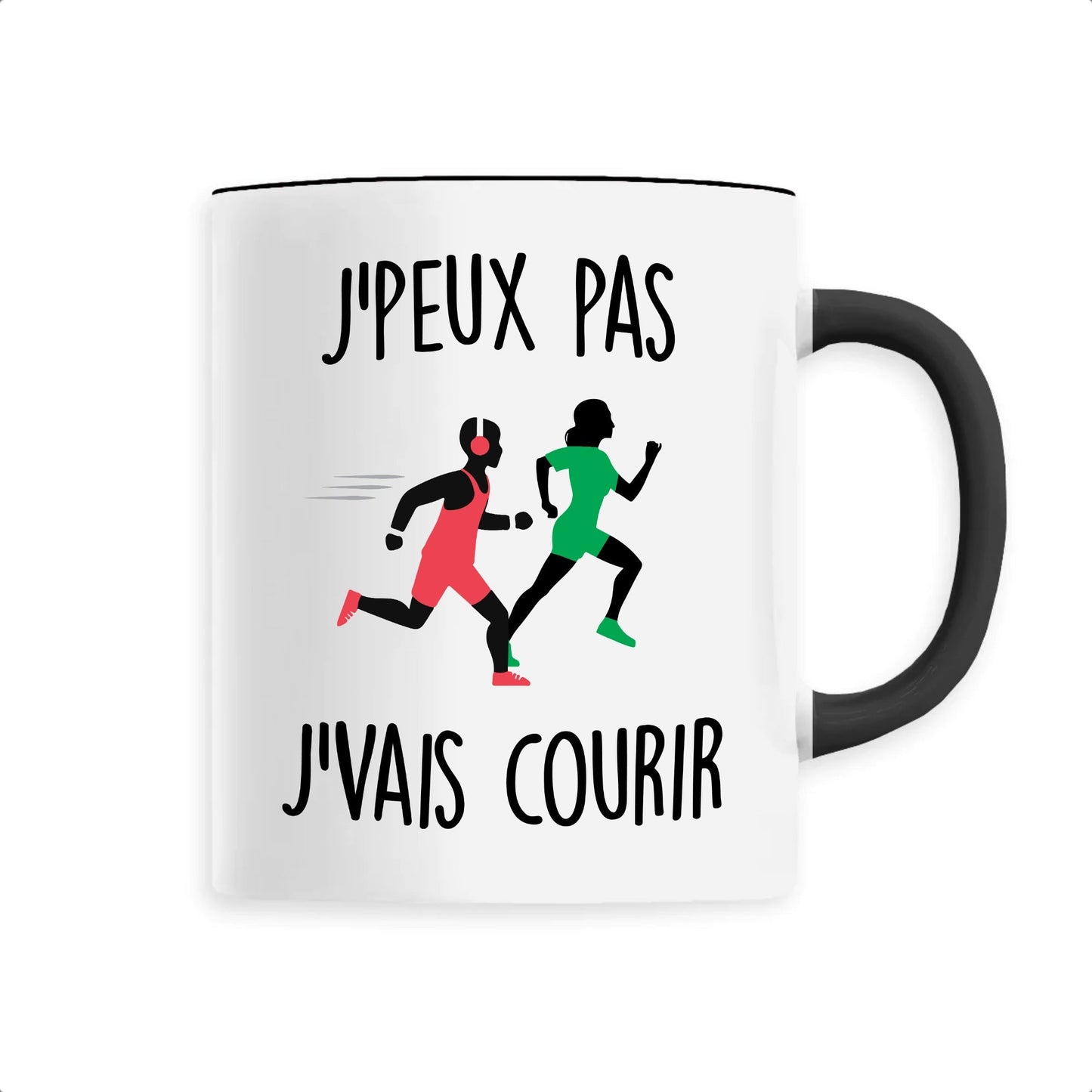 Mug J'peux pas j'vais courir