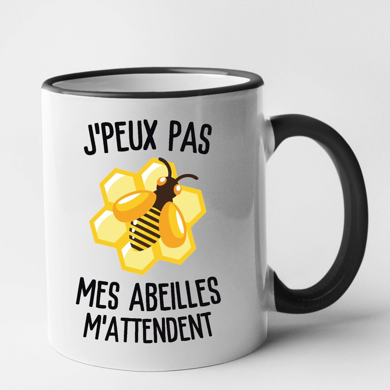 Mug J'peux pas mes abeilles m'attendent