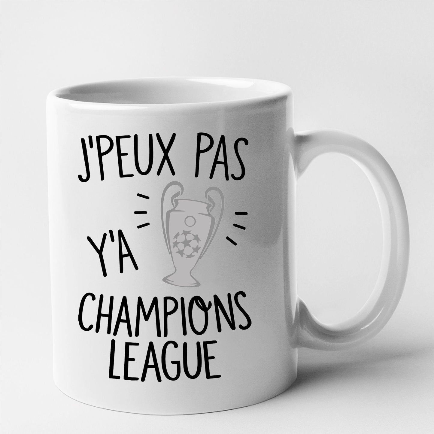 Mug J'peux pas y'a champions league