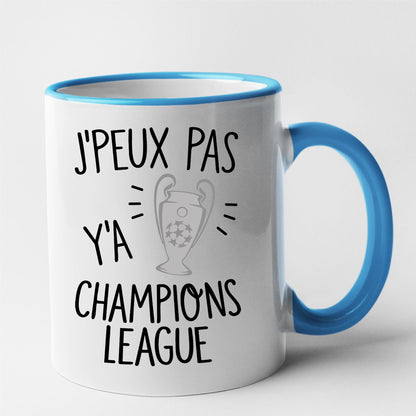 Mug J'peux pas y'a champions league