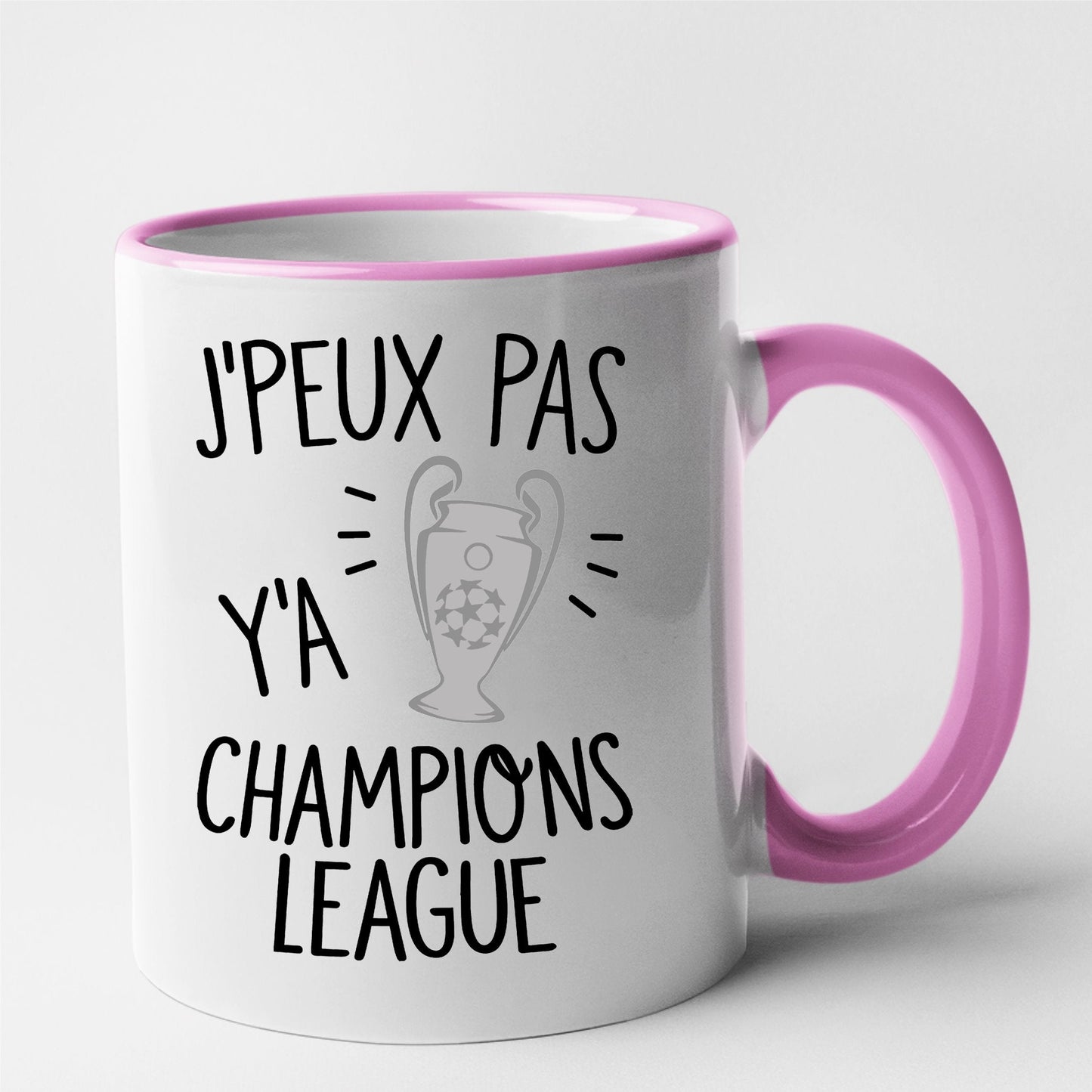 Mug J'peux pas y'a champions league