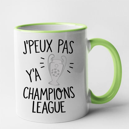 Mug J'peux pas y'a champions league