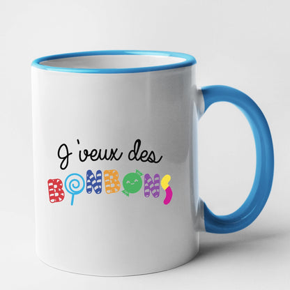 Mug J'veux des bonbons