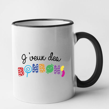 Mug J'veux des bonbons