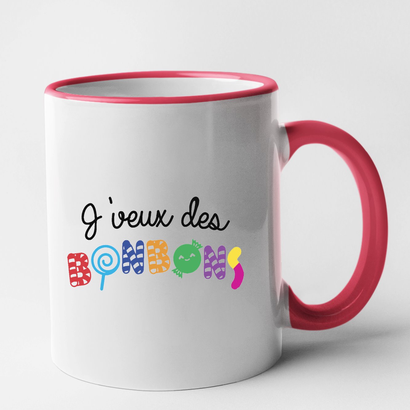 Mug J'veux des bonbons