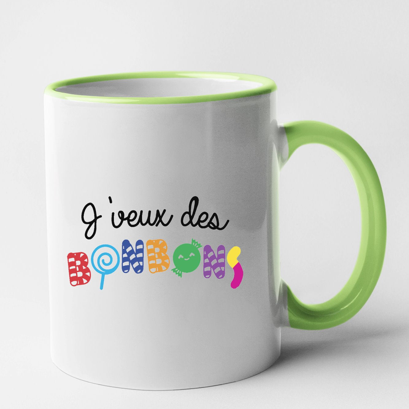 Mug J'veux des bonbons