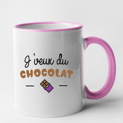 Mug J'veux du chocolat