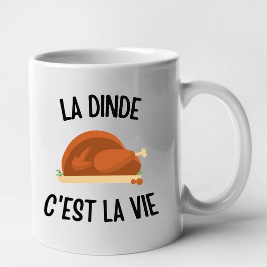 Mug La dinde c'est la vie