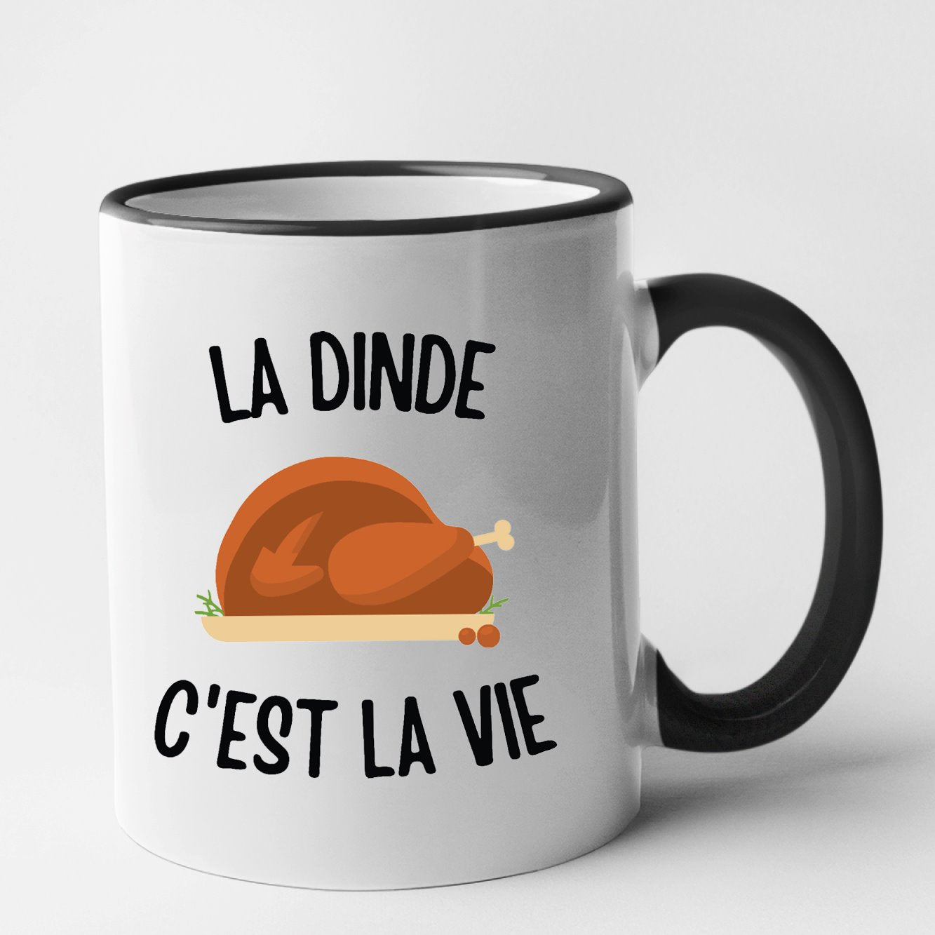 Mug La dinde c'est la vie