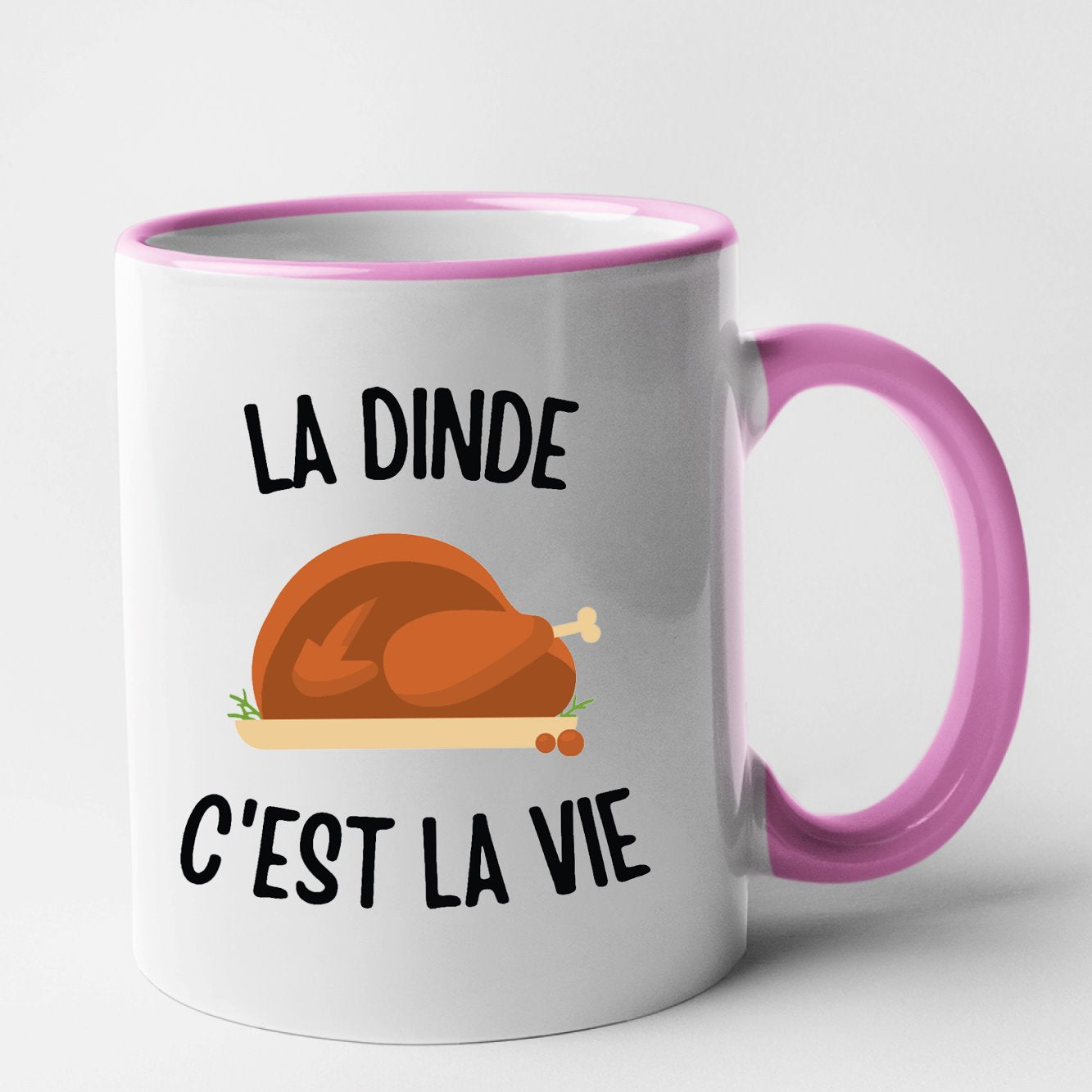 Mug La dinde c'est la vie