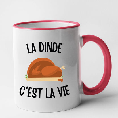 Mug La dinde c'est la vie